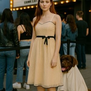 Windsor Vintage Y2K Babydoll Lace Whimsy Goth Dress Medium